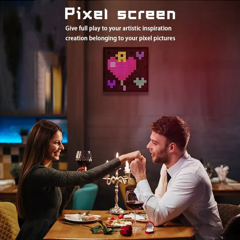 LED Pixel Display Game Room