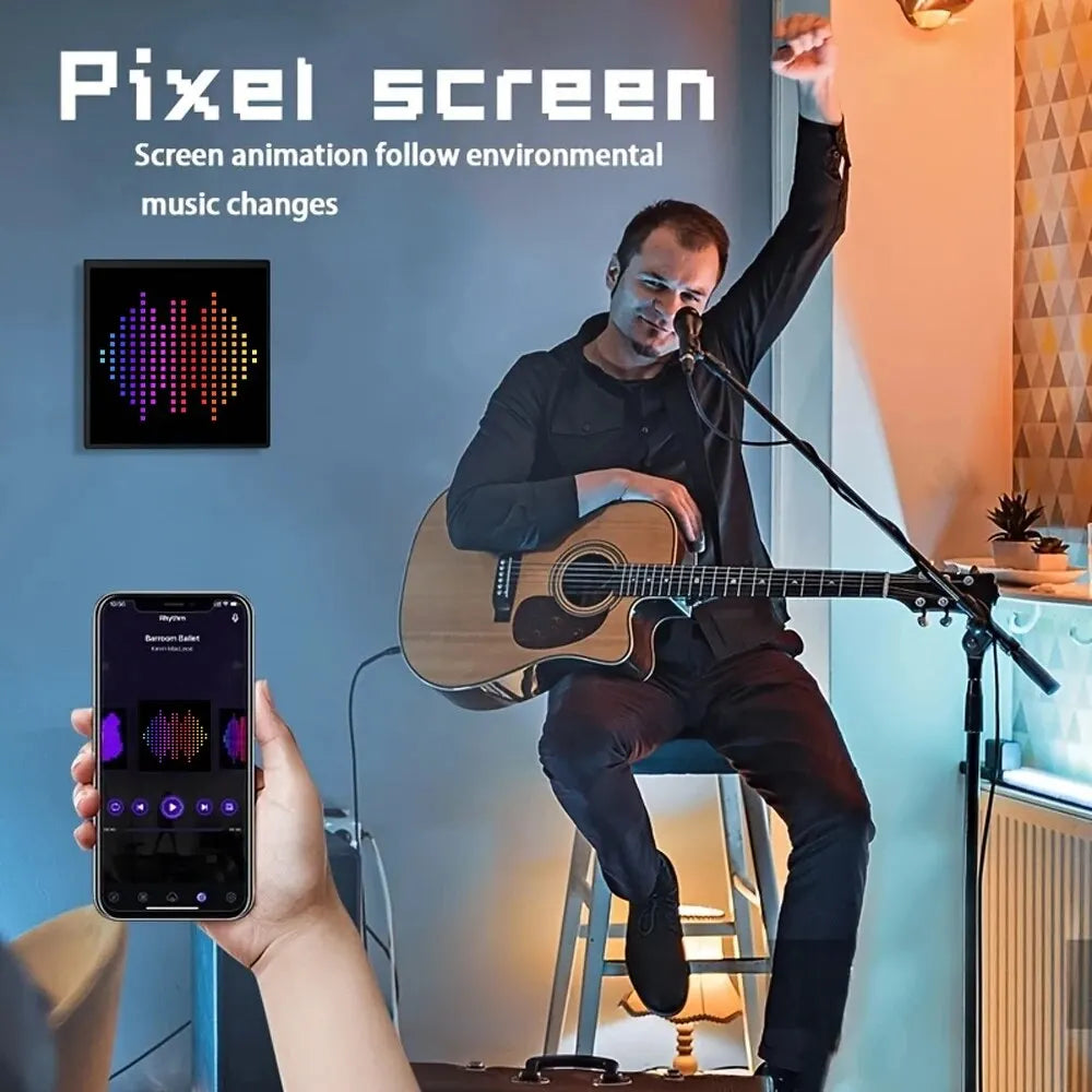LED Pixel Display Game Room